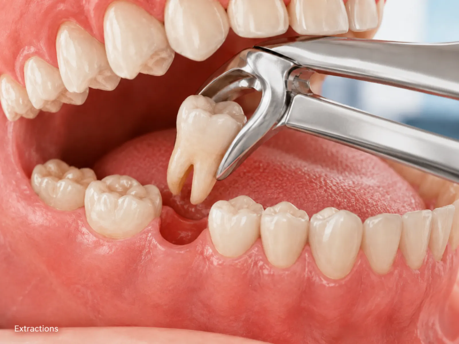Extractions (incl. surgical & wisdom teeth) dental treatment at a Mexican clinic